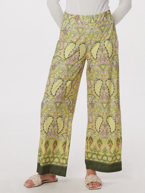 MIALUSSO Palazzohose Relaxhose mit Allover Paisley Druck günstig online kaufen