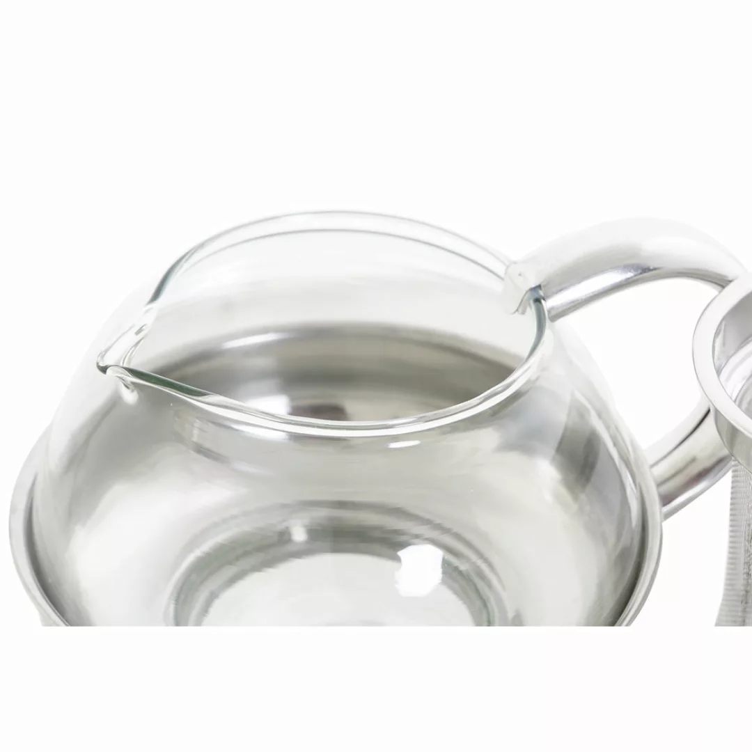 Teekanne Dkd Home Decor S3026076 Kristall Edelstahl Silber (15 X 12 X 12 Cm günstig online kaufen