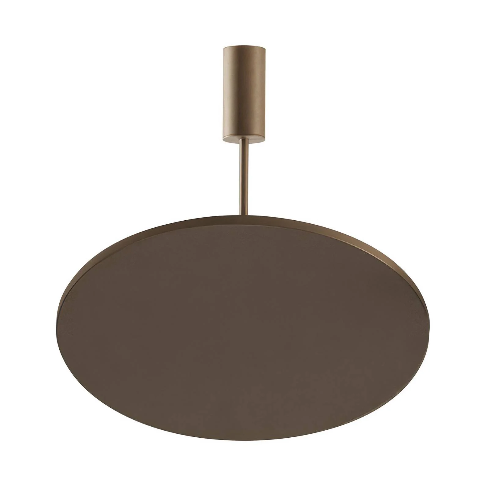 OLEV LED-Deckenlampe FLUENTIS, braun, Ø 54 cm Metall 2.700 K günstig online kaufen