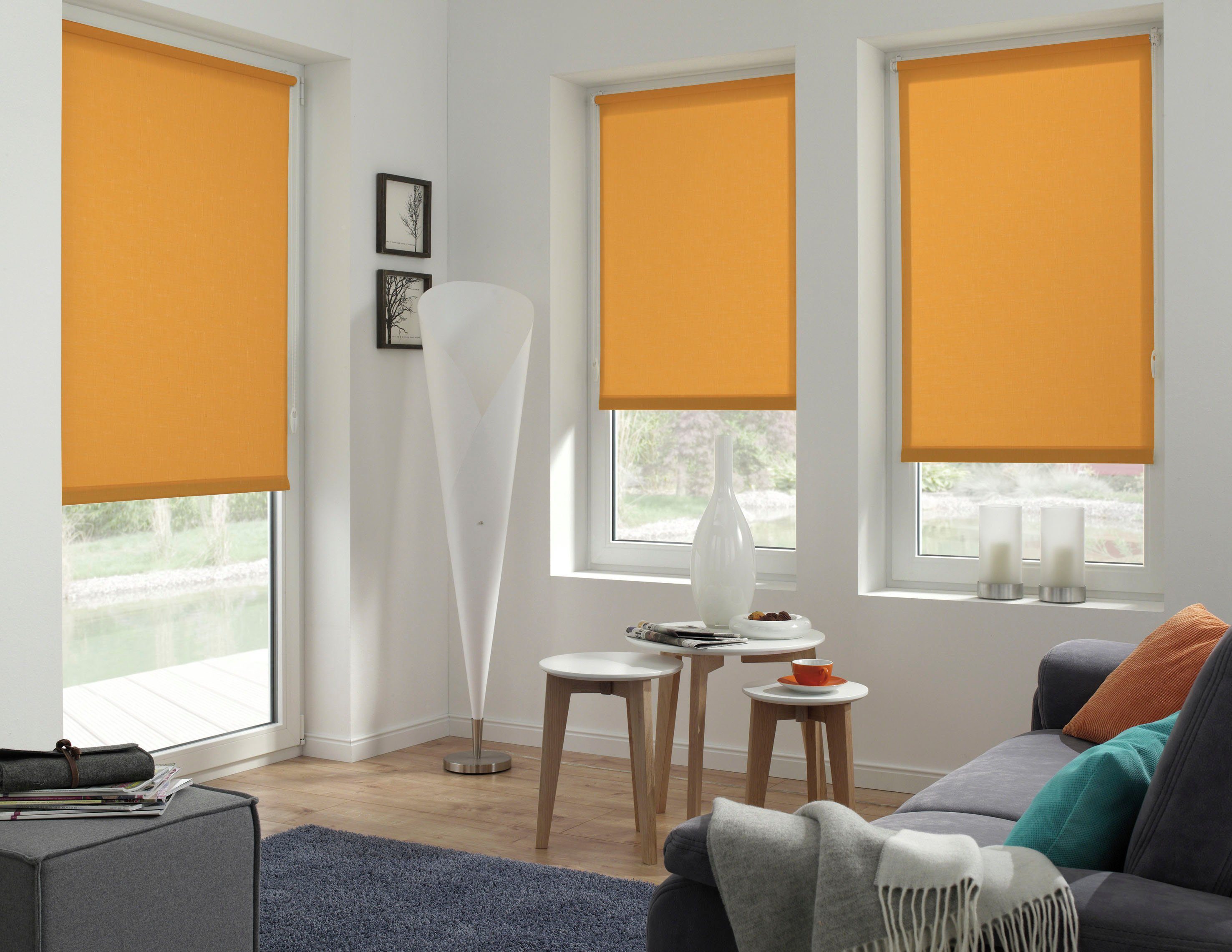 Seitenzugrollo EASYFIX Rollo Uni, GARDINIA, Lichtschutz, günstig online kaufen