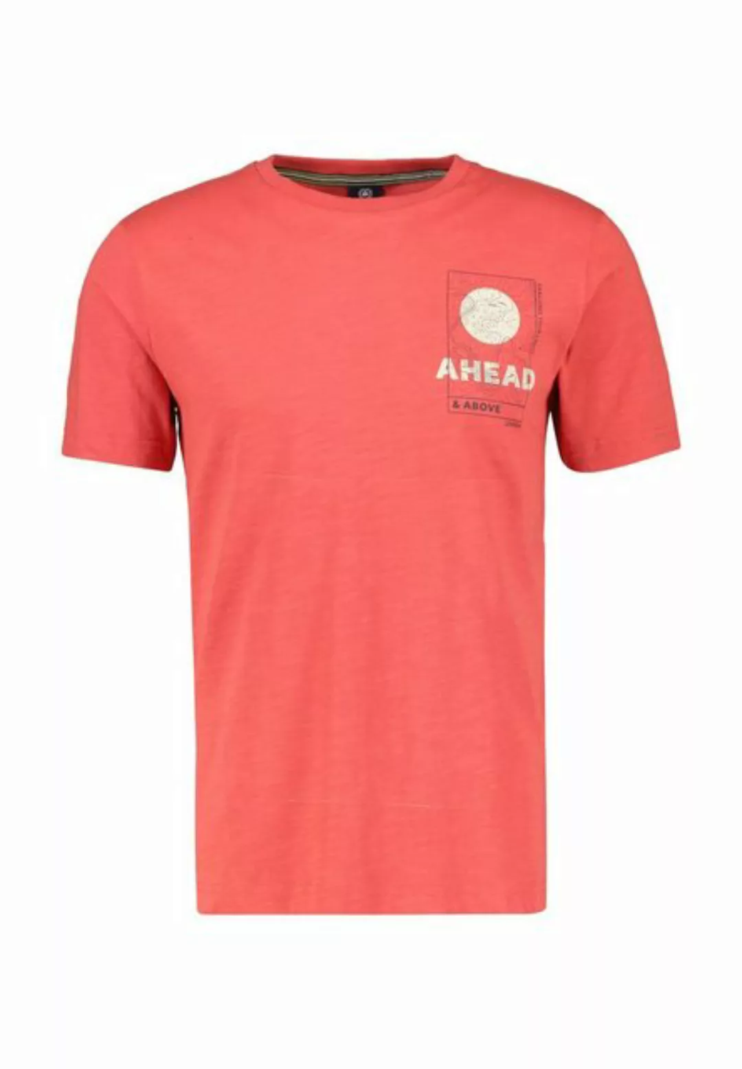 LERROS T-Shirt "LERROS T-Shirt, Brustprint, links" günstig online kaufen
