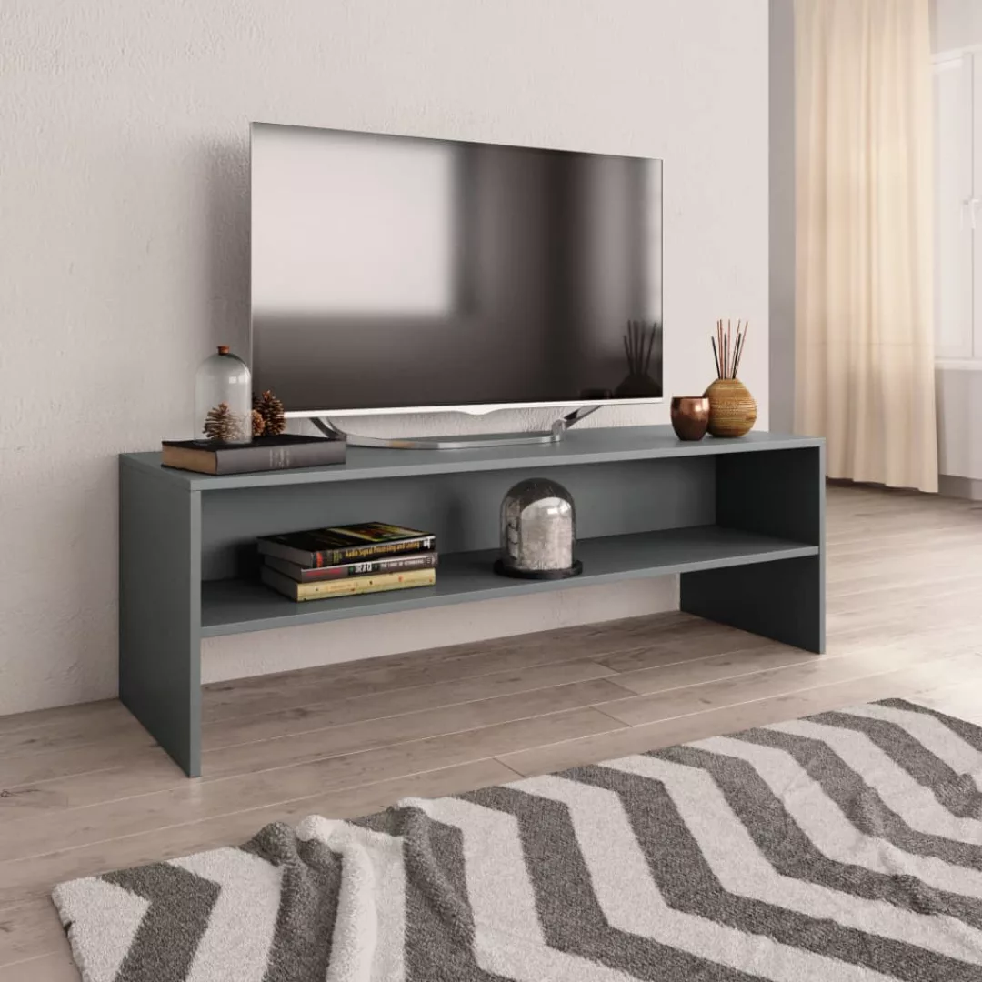 Tv-schrank Grau 120 X 40 X 40 Cm Spanplatte günstig online kaufen