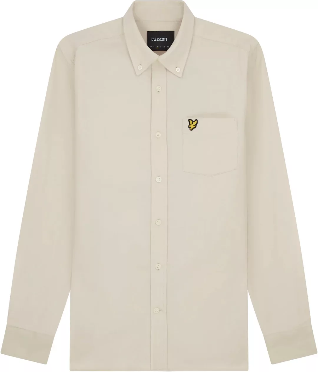 Lyle & Scott Langarmhemd, mit dezenter Logostickerei auf der Brust günstig online kaufen