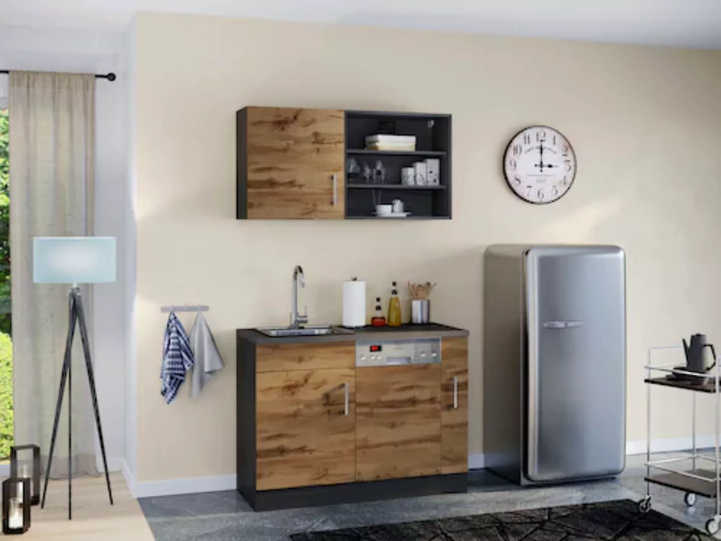 HELD MÖBEL Küche »Mali«, Breite 110 cm, mit E-Geräten günstig online kaufen