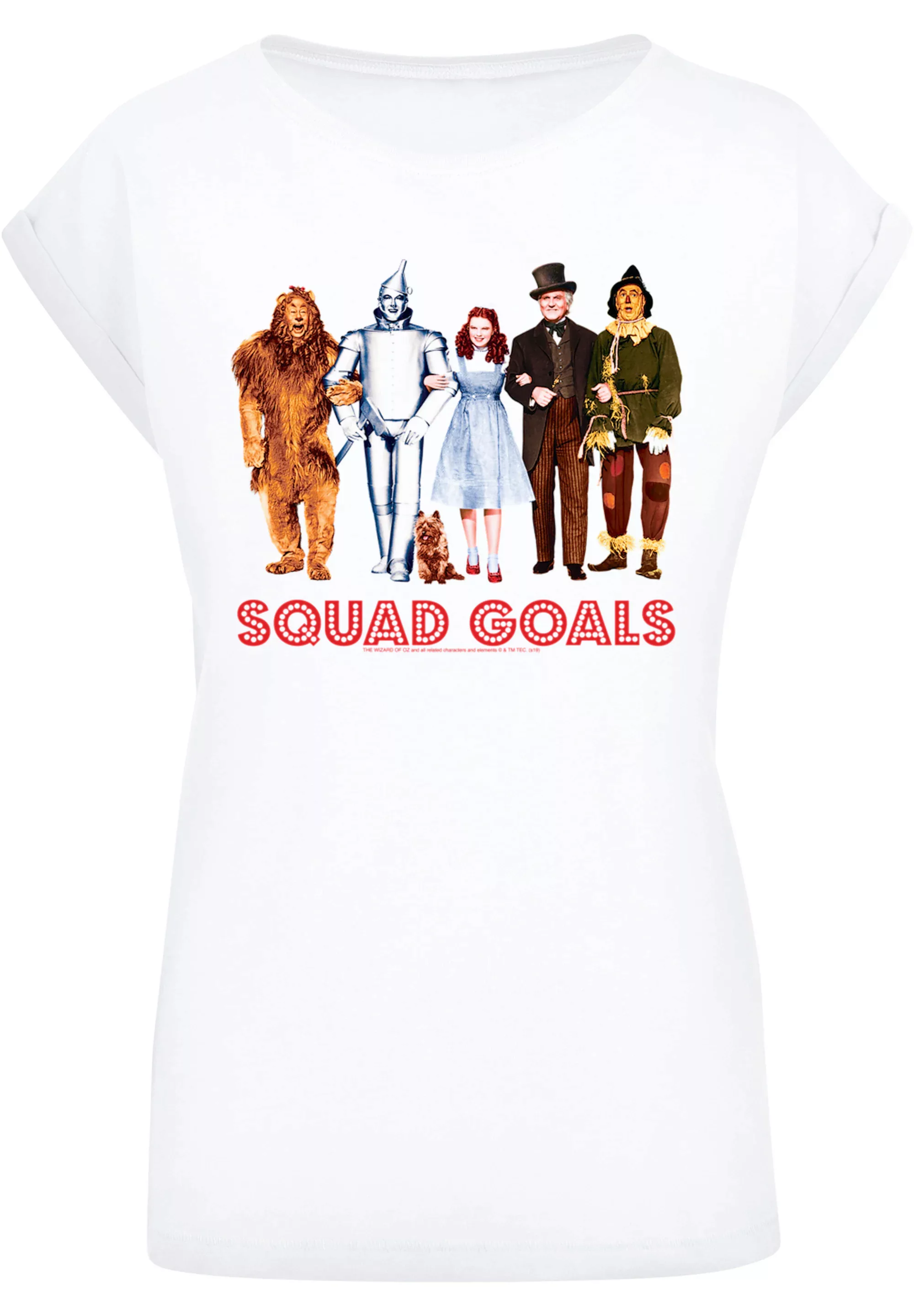 F4NT4STIC Kurzarmshirt "F4NT4STIC Damen Squad Goals with Ladies Extended Sh günstig online kaufen