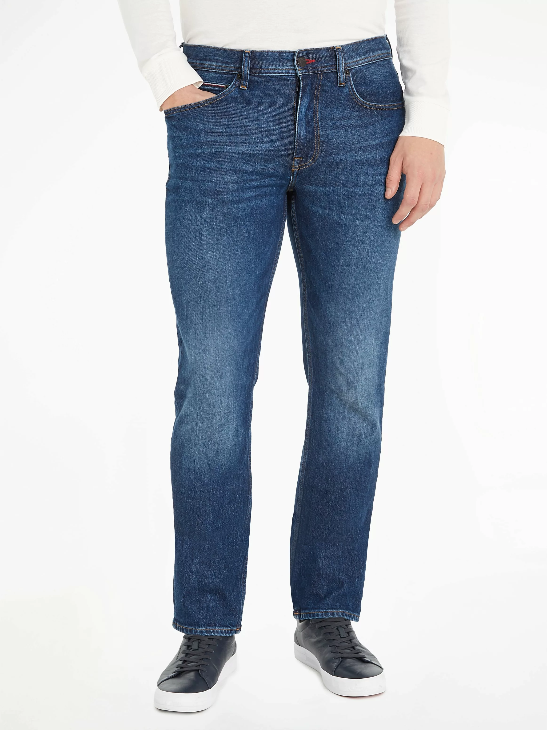 Tommy Hilfiger Straight-Jeans "STRAIGHT DENTON STR CHARLES BLUE", mit Tommy günstig online kaufen
