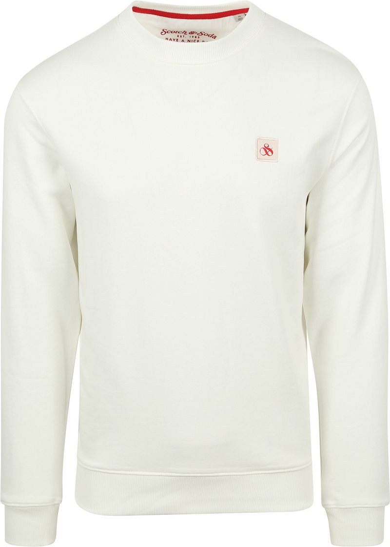 Scotch and Soda Essential Pullover Off White - Größe XXL günstig online kaufen