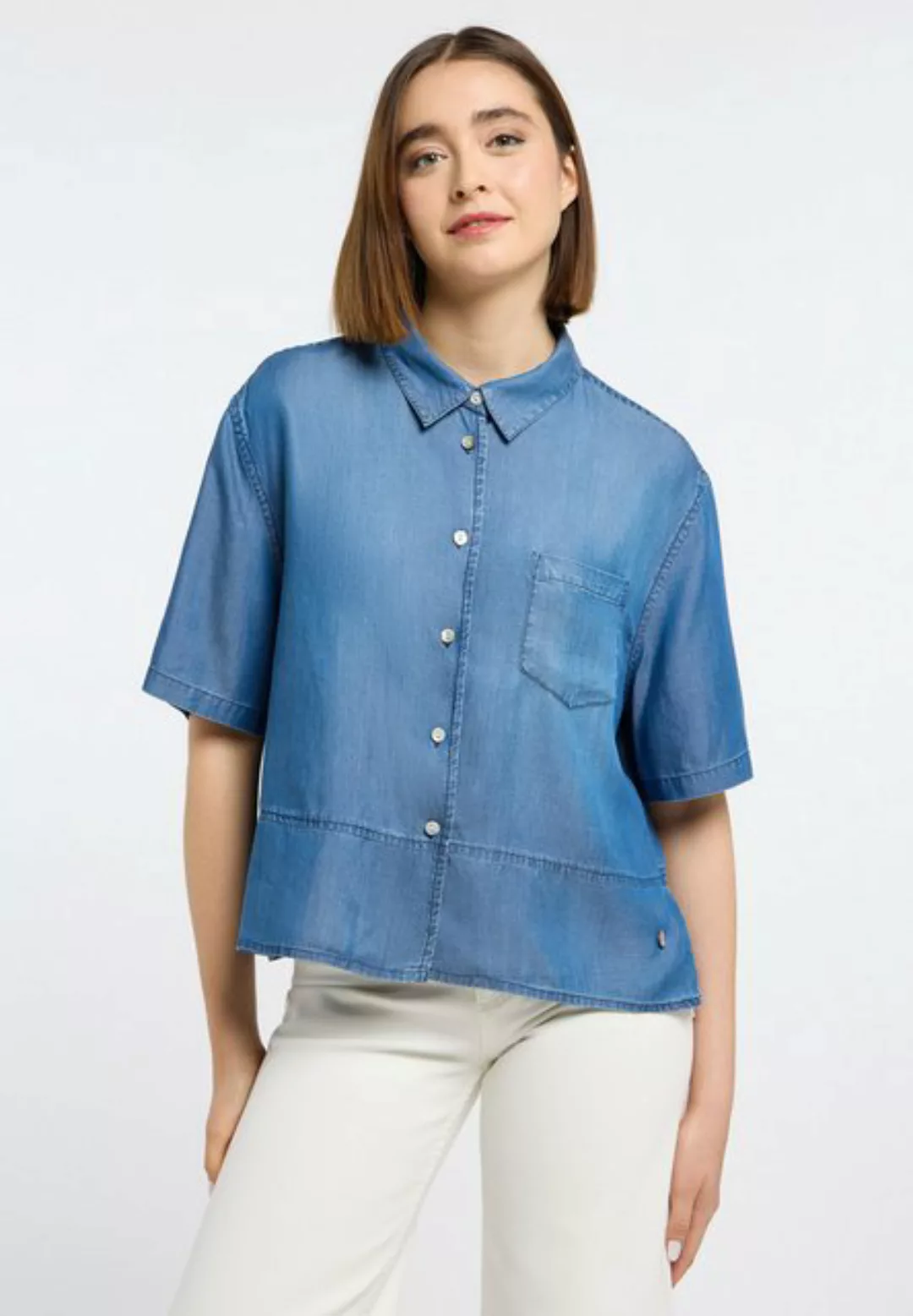 Frieda & Freddies NY Jeansbluse Blouse günstig online kaufen