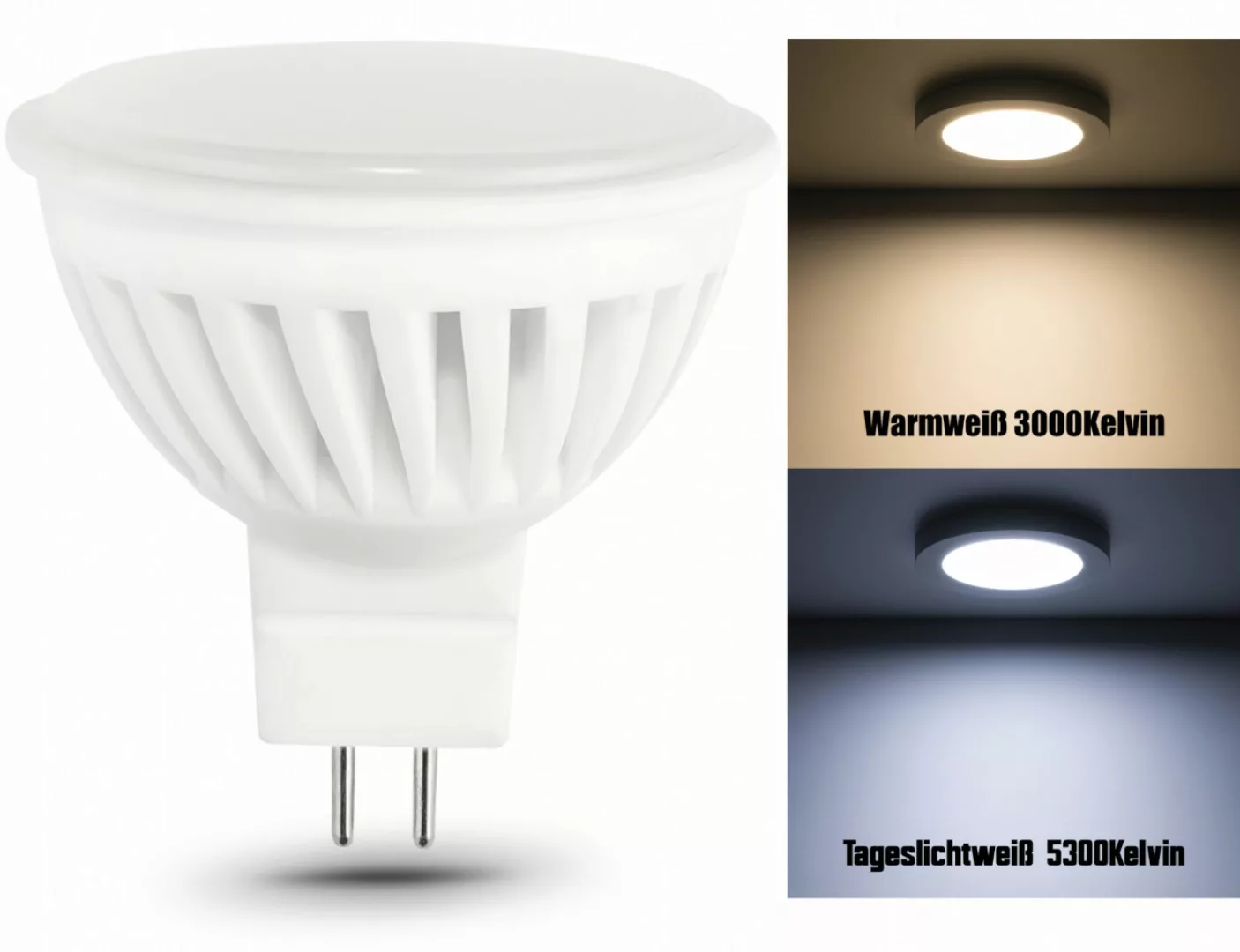 5Watt GU5.3 LED Leuchtmittel 12Volt günstig online kaufen