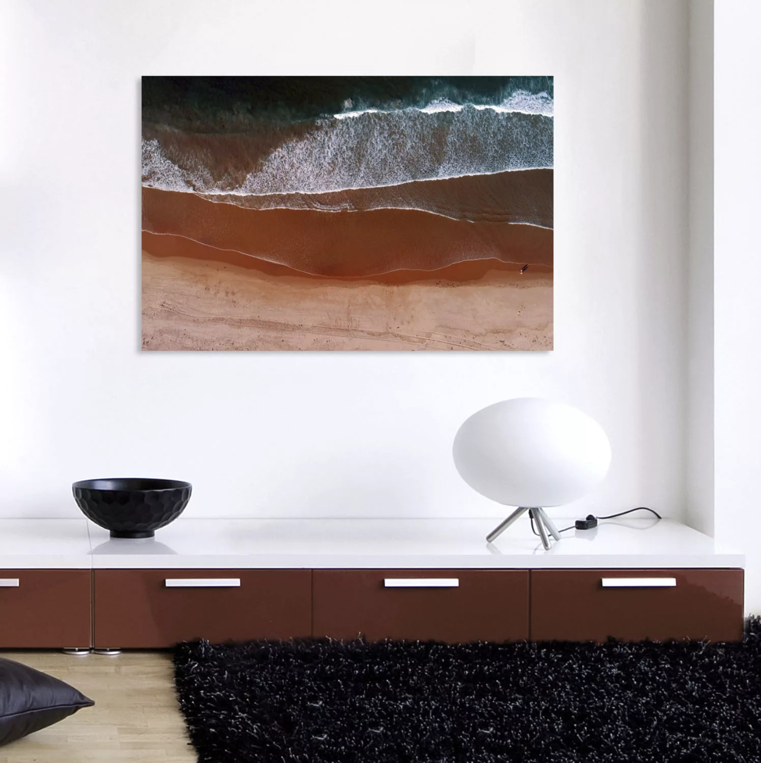 queence Acrylglasbild "Strand" günstig online kaufen