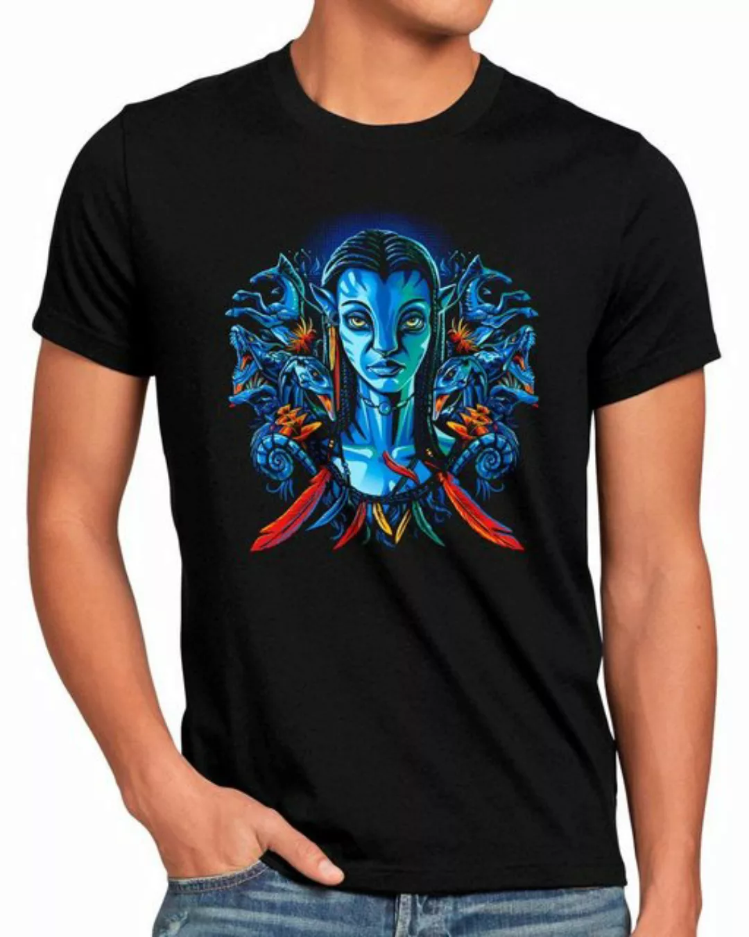 style3 T-Shirt Navi Spirit pandora navi jake sully avatar günstig online kaufen