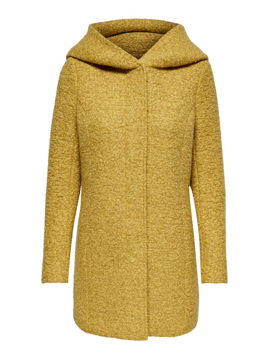 ONLY Woll- Mantel Damen Gelb günstig online kaufen
