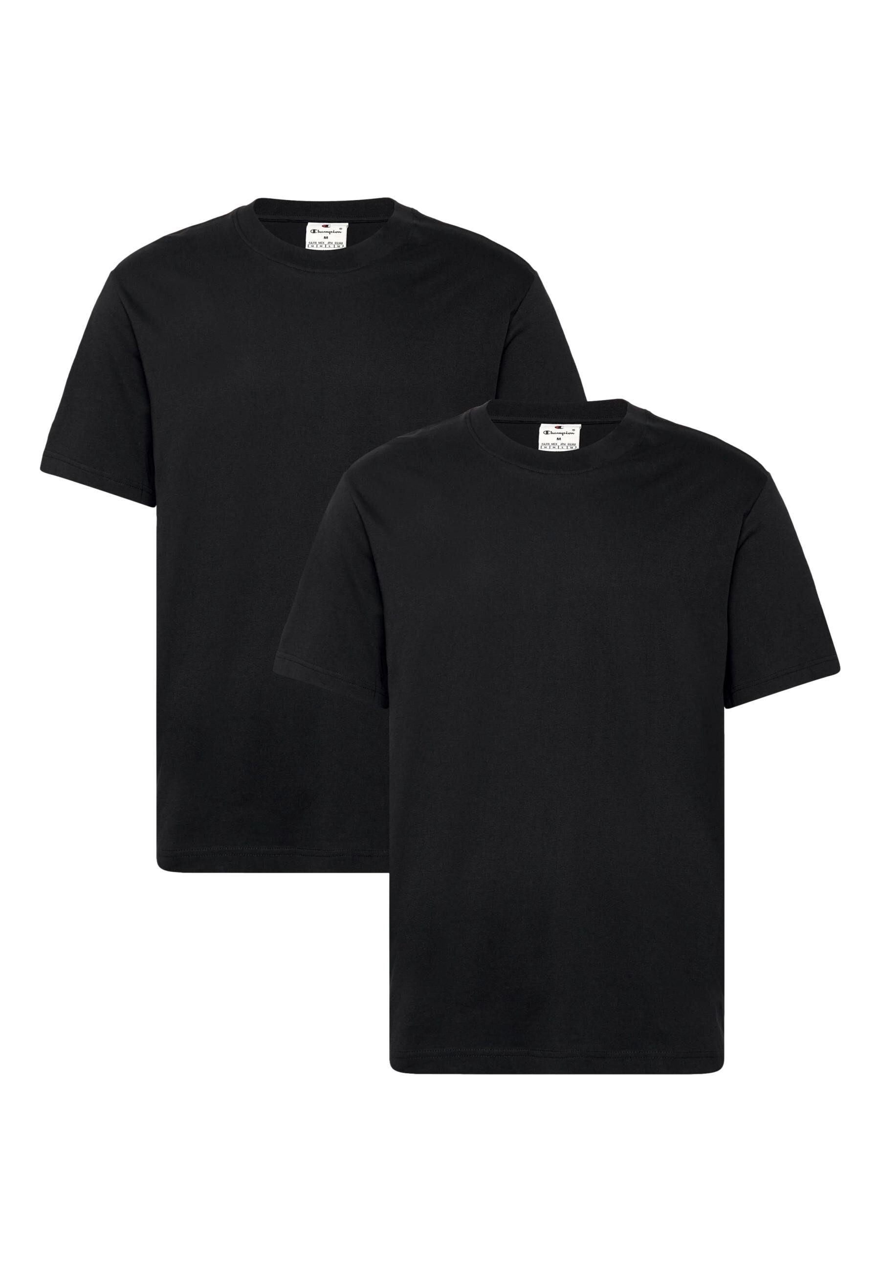 Champion T-Shirt, (Packung, 2 tlg.), Basic Shirt, Doppelpack günstig online kaufen