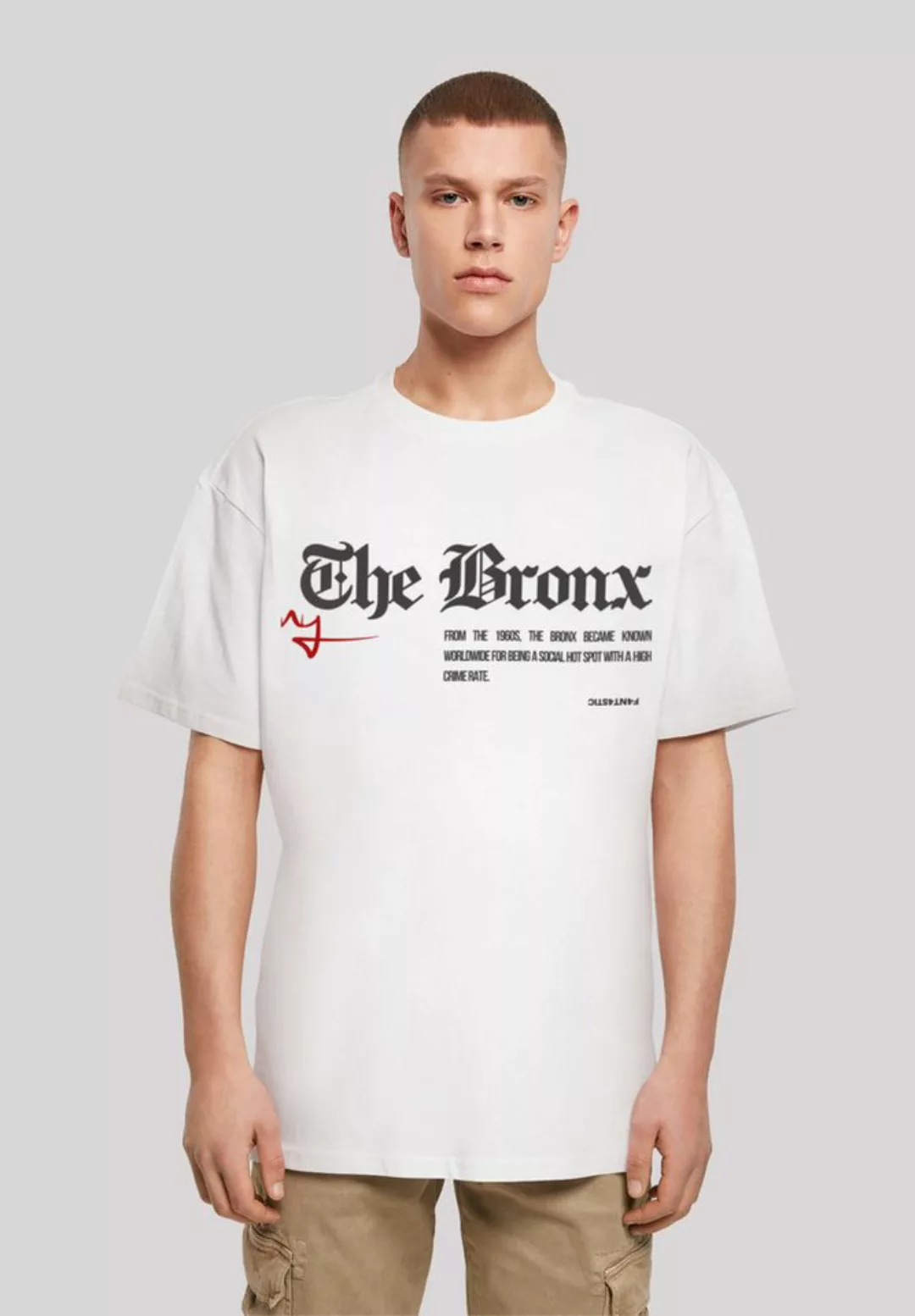 F4NT4STIC T-Shirt The Bronx OVERSIZE TEE Print günstig online kaufen