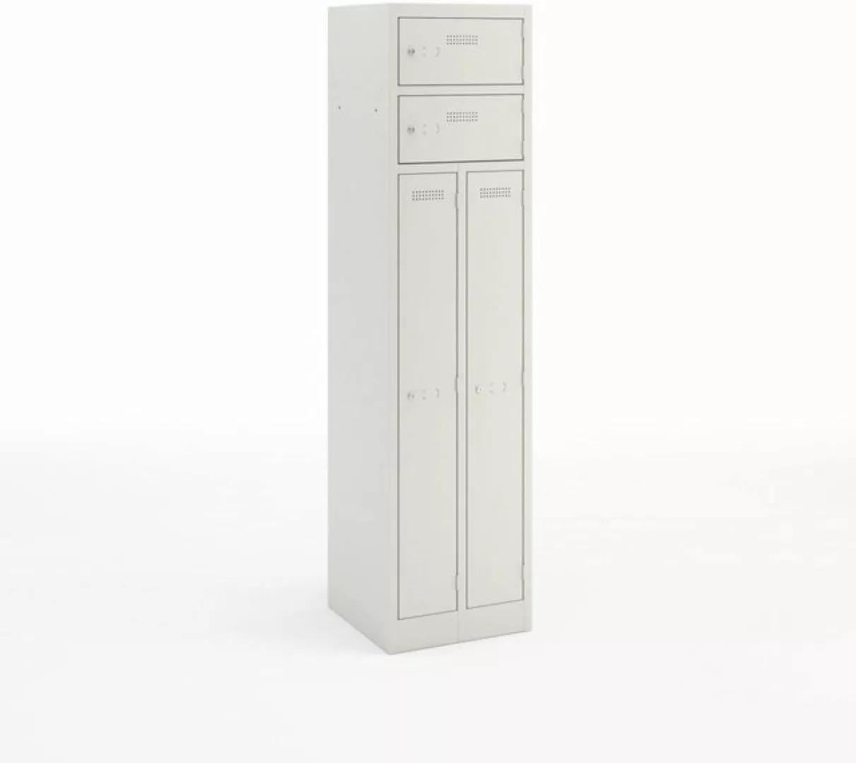 Bisley Garderobenschrank Garderobenkombination Primary Locker BxHXT 450x180 günstig online kaufen