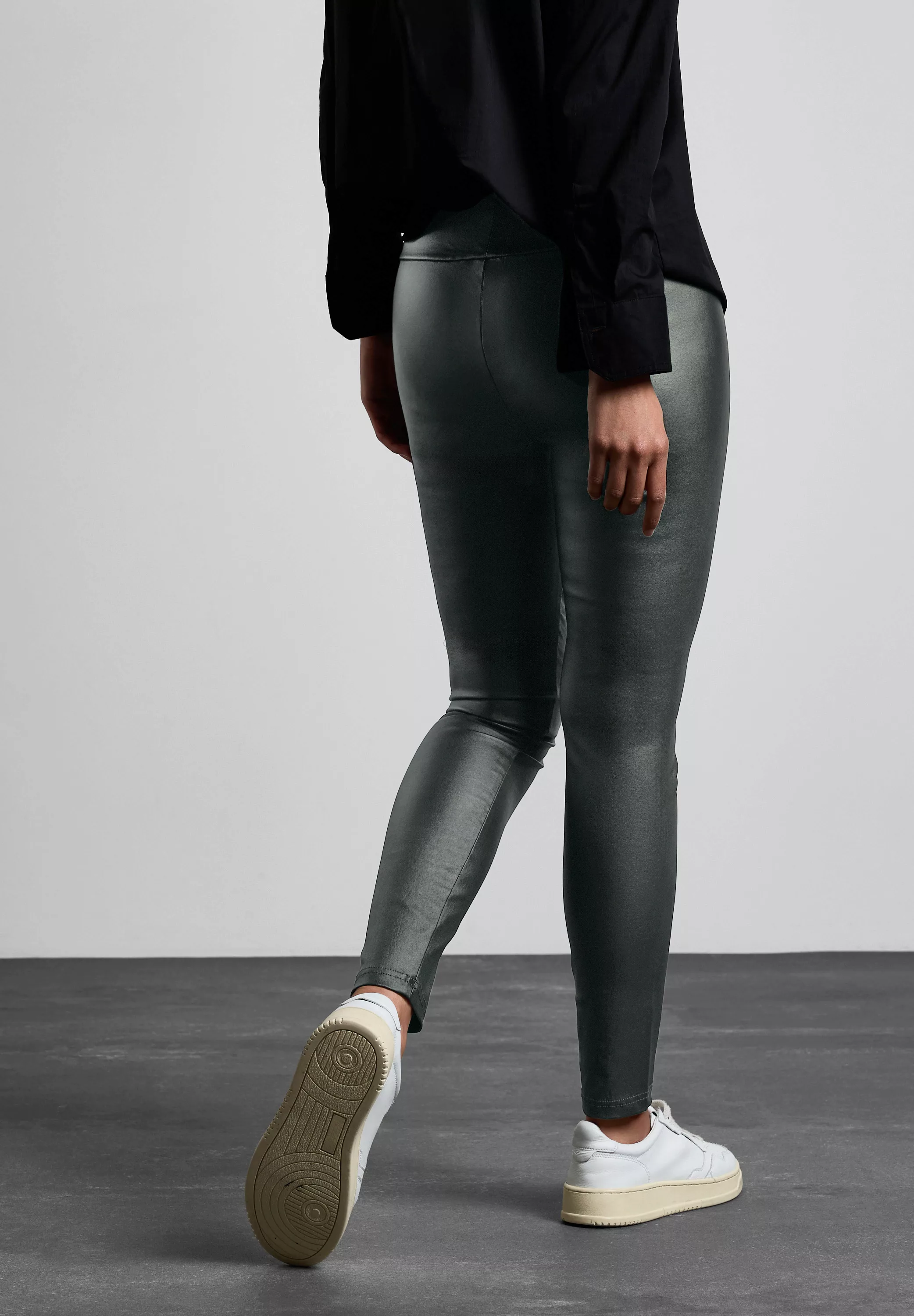 STREET ONE Leggings, im elastischen Materialmix günstig online kaufen