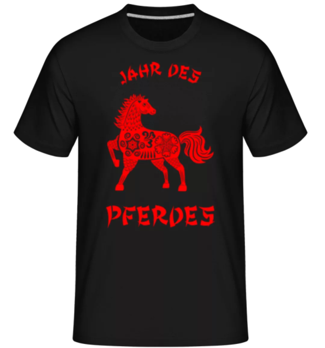 Chinesisches Zeichen Jahr Des Pferdes · Shirtinator Männer T-Shirt günstig online kaufen