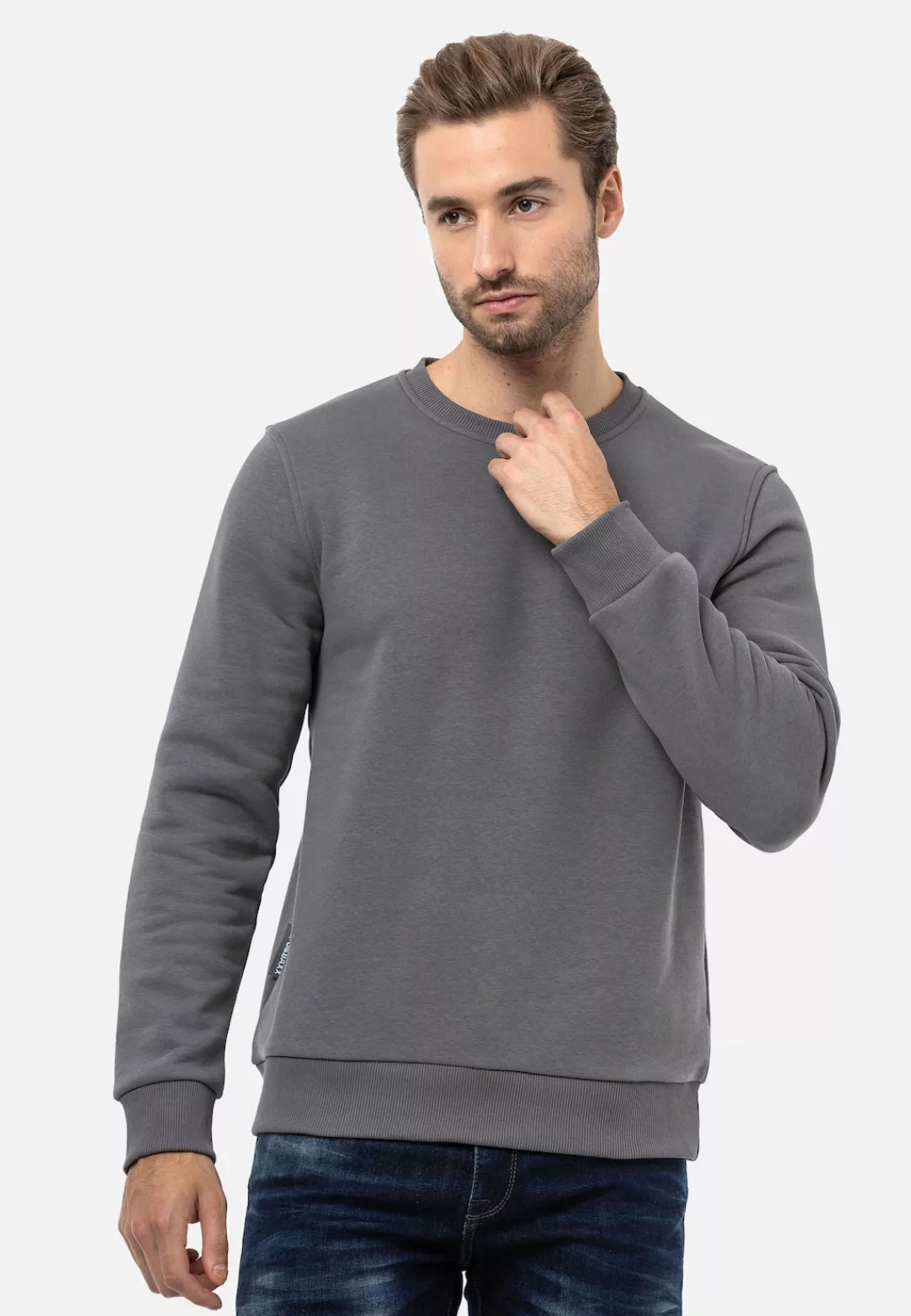 Cipo & Baxx Sweatshirt, im stylischen Uni-Look günstig online kaufen