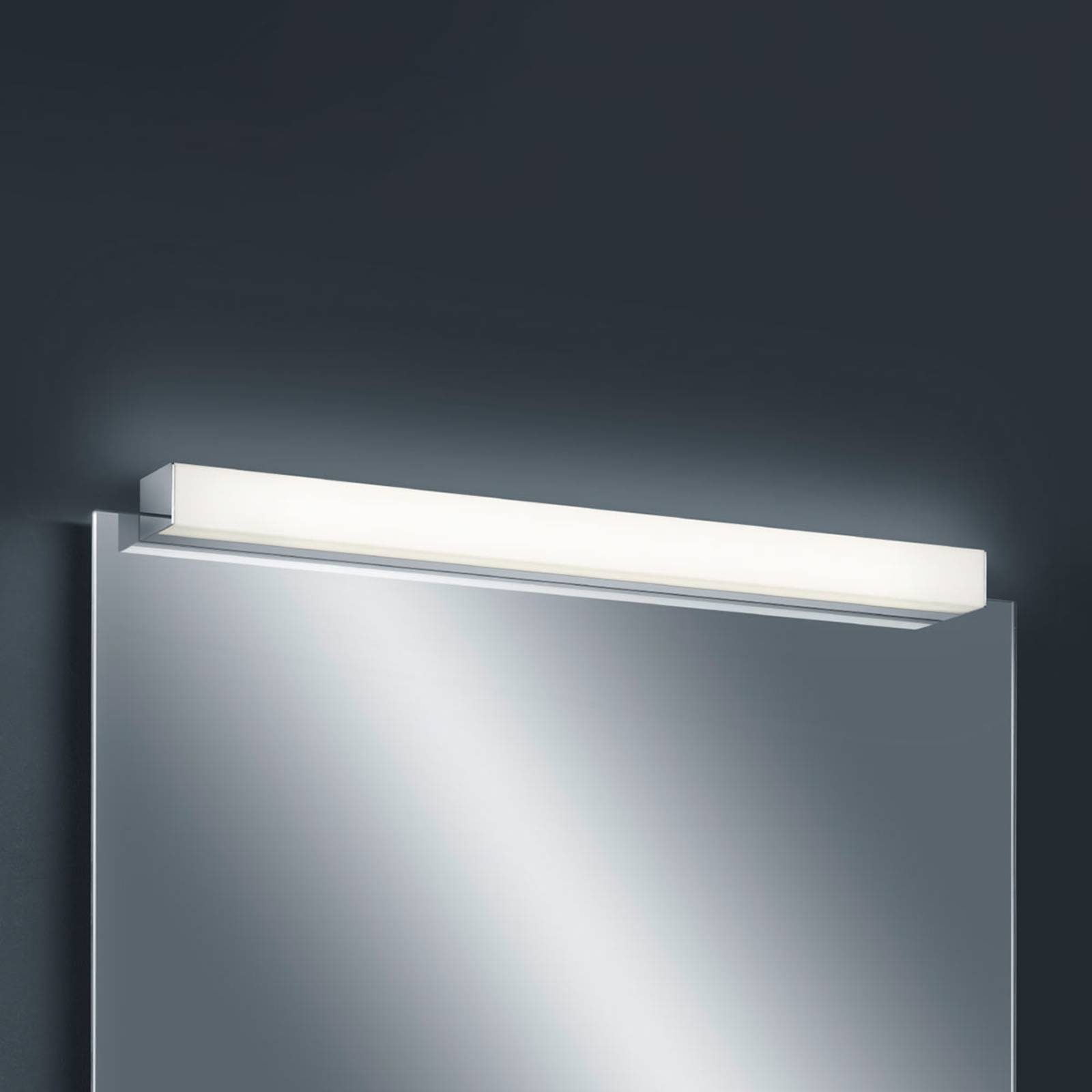 Helestra - Lado LED Wandleuchte 60cm - chrom/LxBxH 60x4x6cm/2900K/1040lm/CR günstig online kaufen