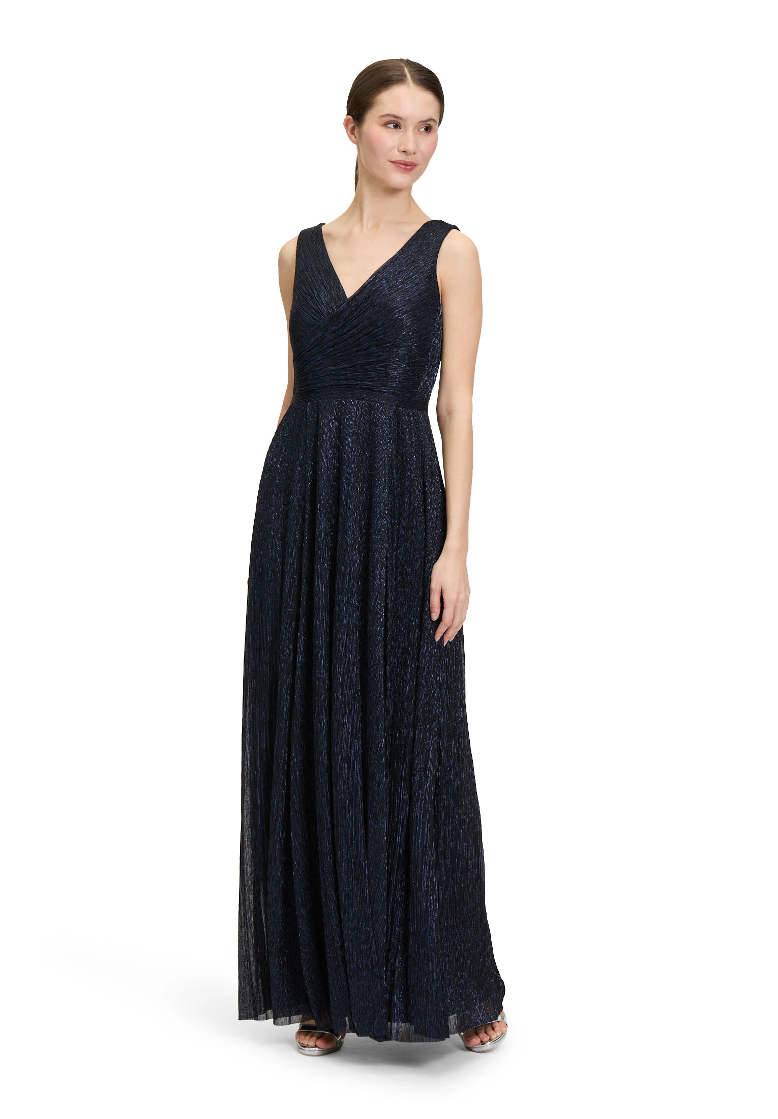 Vera Mont Abendkleid "Vera Mont Damen Abendkleid mit Plissee", Material günstig online kaufen