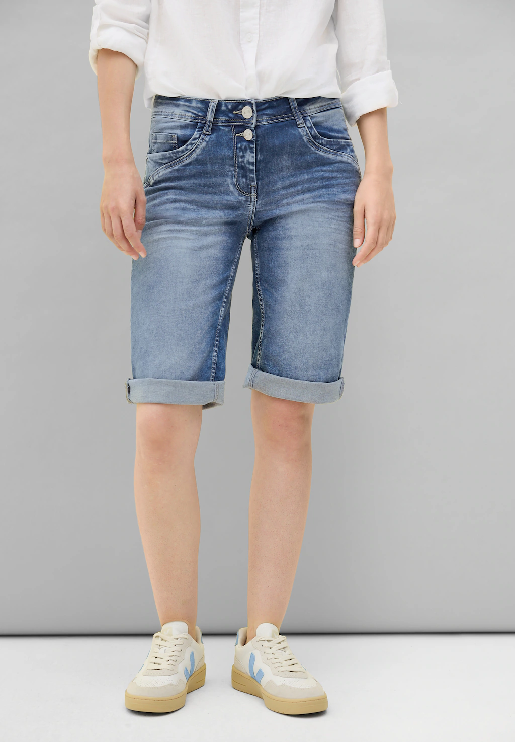 Cecil Slim-fit-Jeans, High Waist günstig online kaufen