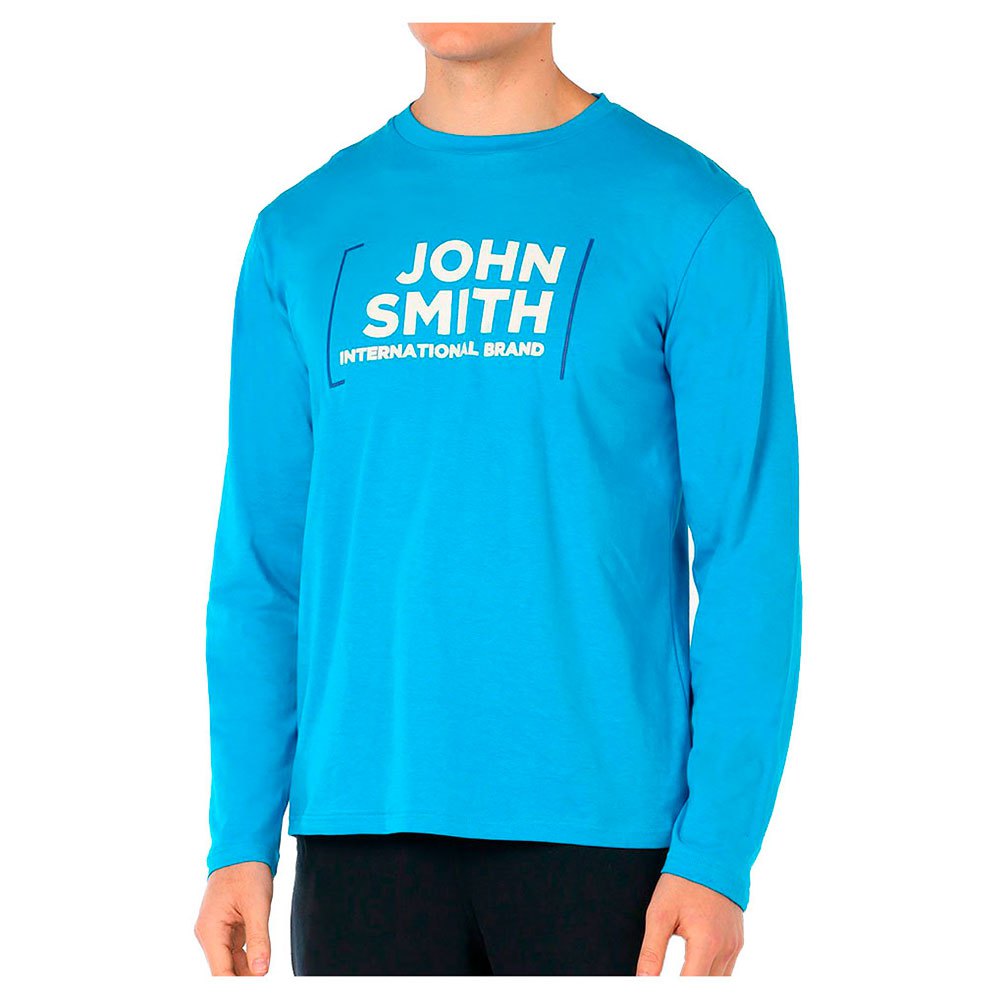 John Smith Izoria Langarm T-shirt M Blue Intense günstig online kaufen