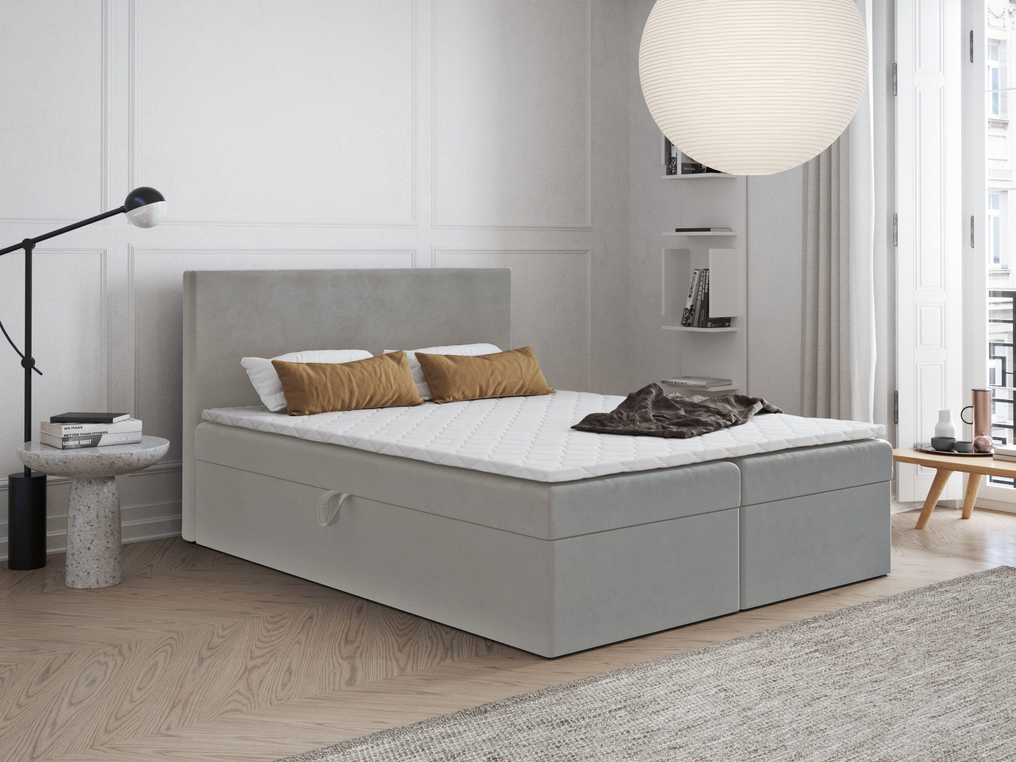Godre Boxspringbett 140x200 cm - mit günstig online kaufen