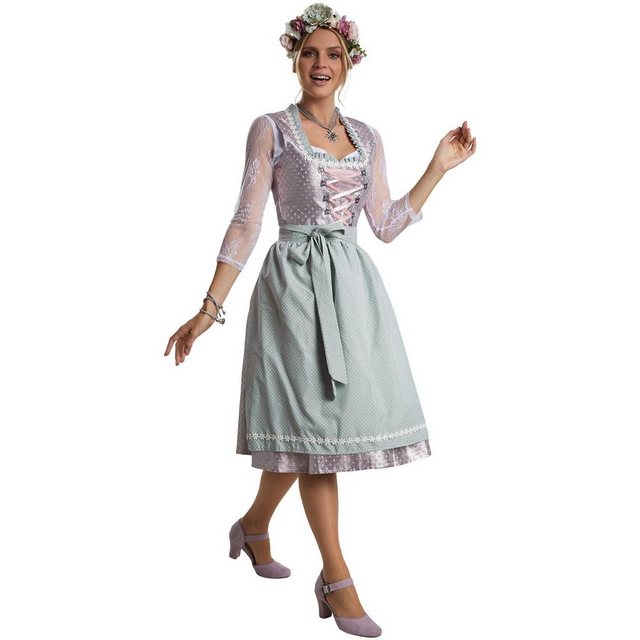 dressforfun Dirndl Frauenkostüm Midi-Dirndl Oberammergau Modell 2 günstig online kaufen