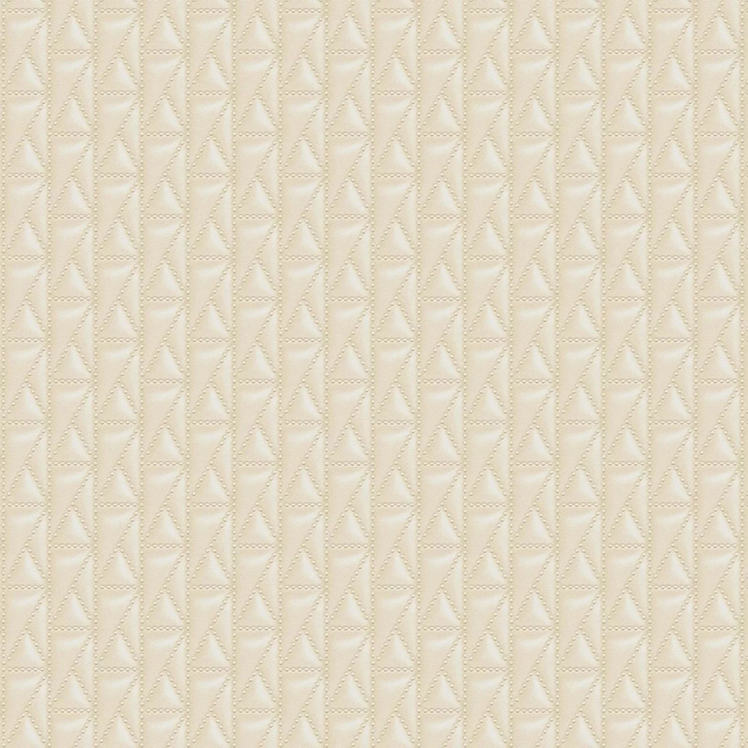 Bricoflor Chesterfield Tapete in Creme Beige Elegante Tapete in Leder Optik günstig online kaufen