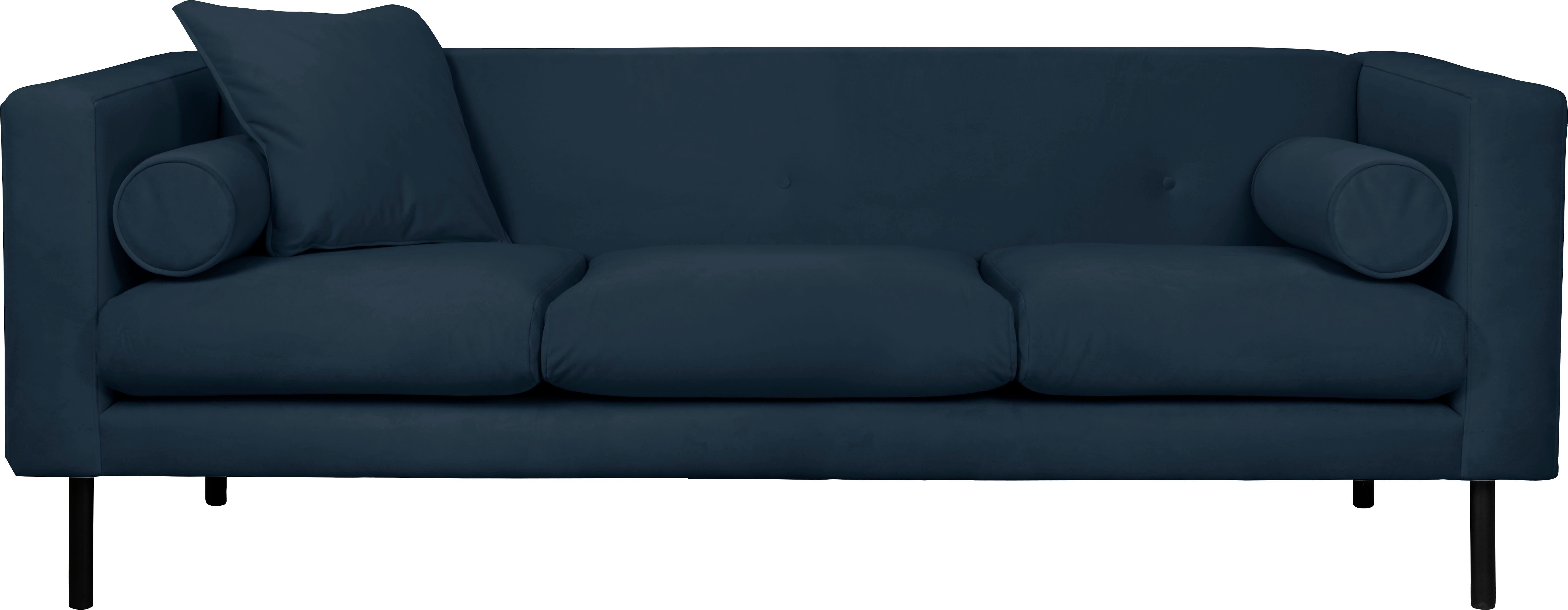 Home affaire 3-Sitzer "Lillibeth Designsofa mit Wellenunterfederung, Maße B günstig online kaufen