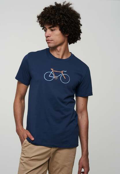 Herren T-shirt Aus Weicher Baumwolle (Bio) | T-shirt Agave #Bike günstig online kaufen