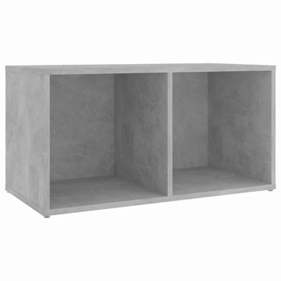 furnicato TV-Schrank Betongrau 72x35x36,5 cm Holzwerkstoff (1-St) günstig online kaufen