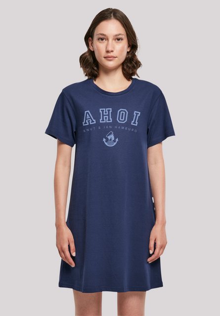 F4NT4STIC Shirtkleid "Ahoi Knut & Jan Hamburg", Print günstig online kaufen