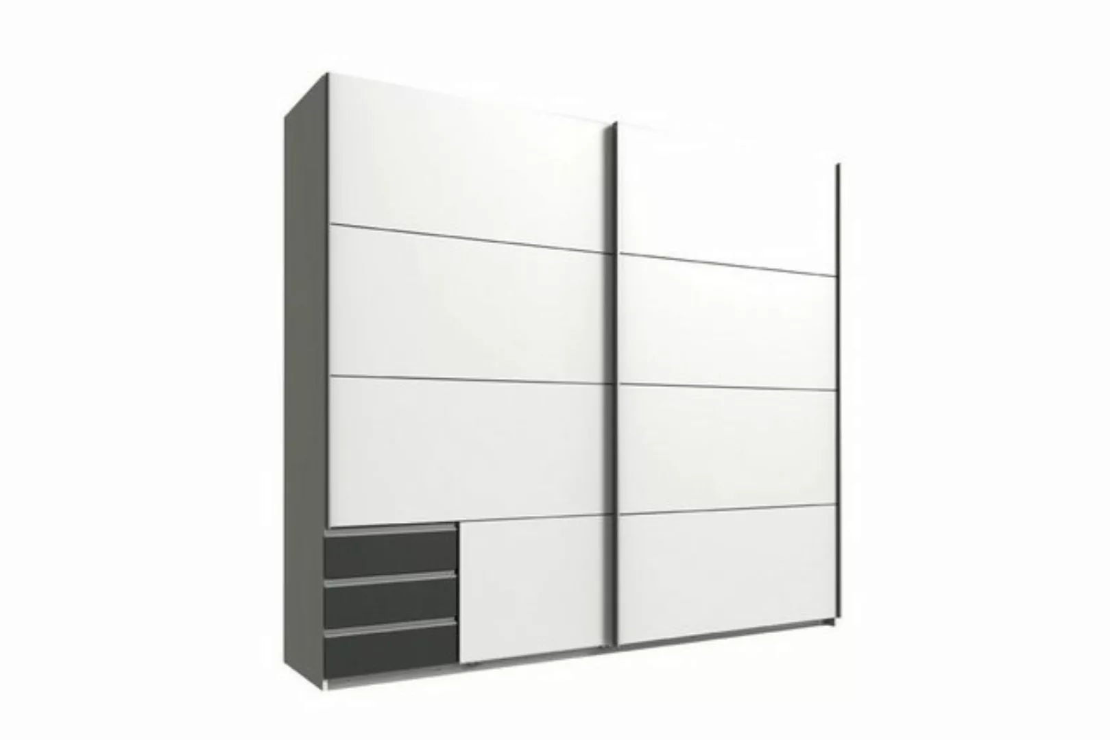 Stylefy Schwebetürenschrank Odri I (Kleiderschrank, Mehrzweckschrank) mit 2 günstig online kaufen