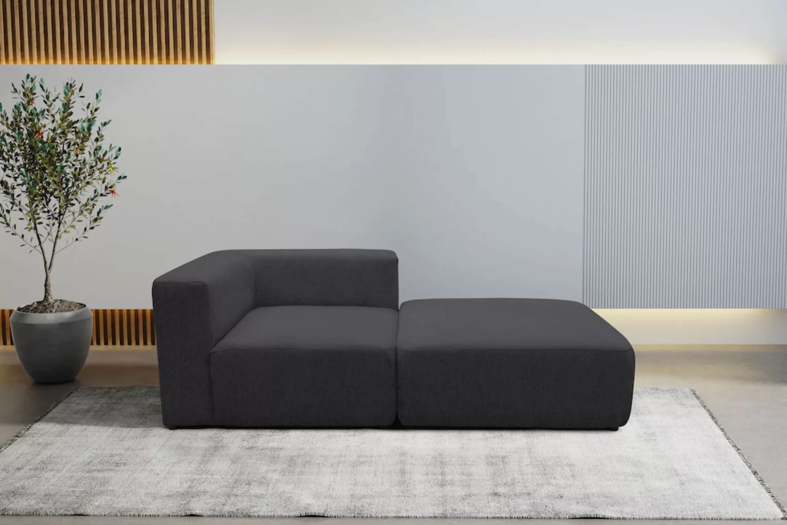 andas Sofa-Eckelement "Utvik bestehend aus Eckelement und Hocker", als Modu günstig online kaufen