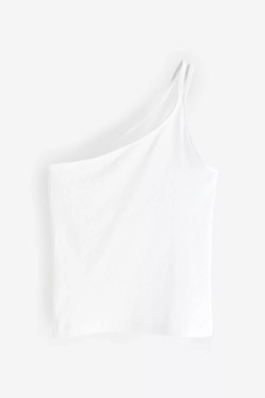 Next Shirttop Geripptes One-Shoulder-Top mit doppeltem Träger (1-tlg) günstig online kaufen