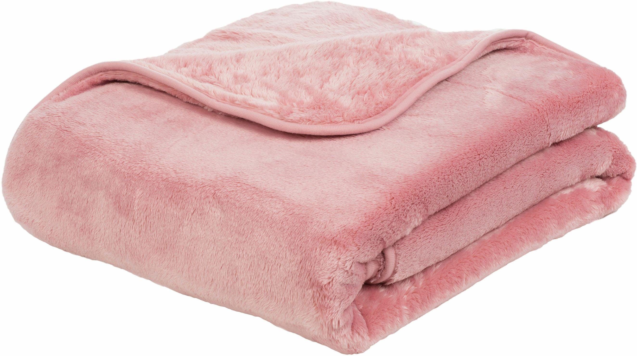 Wohndecke Premium Cashmere Kuscheldecke Tagesdecke Wohndecke, günstig online kaufen