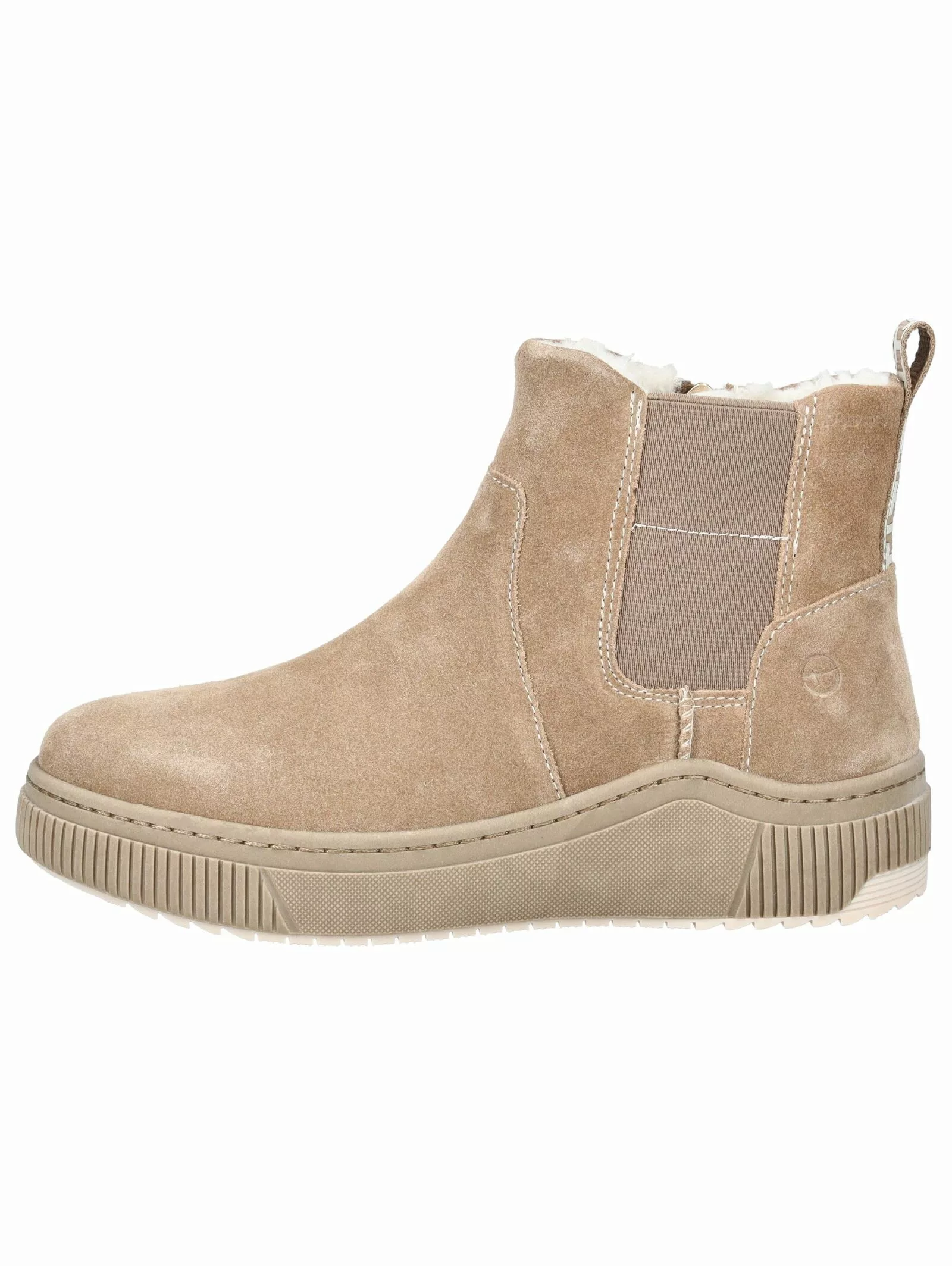 Tamaris Stiefelette "Tamaris Stiefelette Veloursleder/Textil" günstig online kaufen