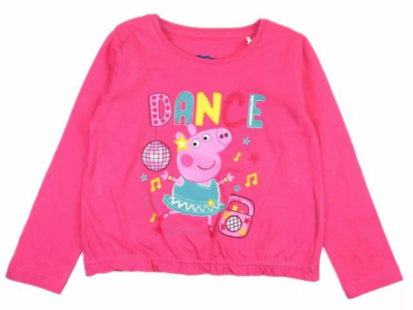 Peppa Pig Langarmshirt Peppa Wutz günstig online kaufen