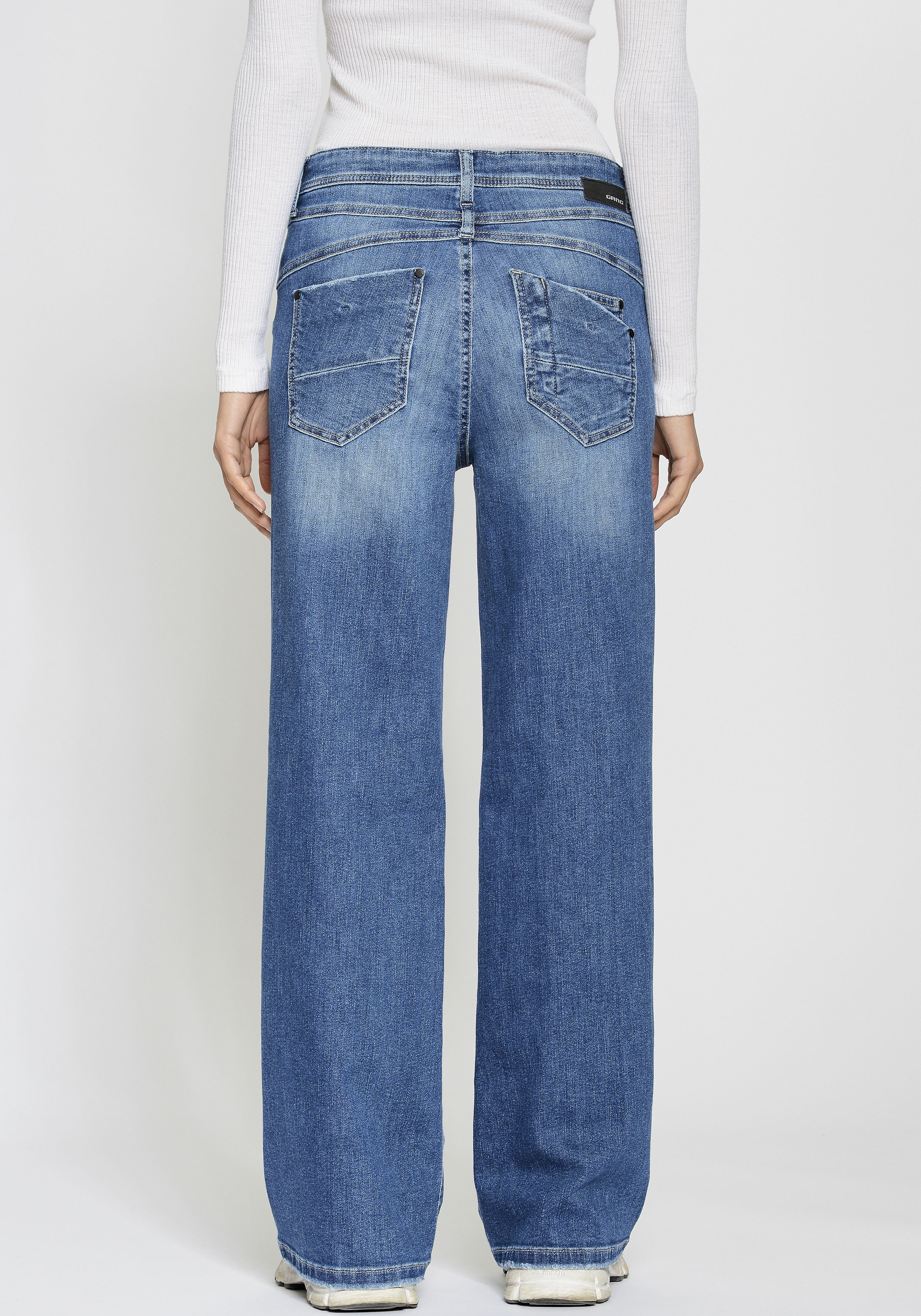 GANG Weite Jeans 94AMELIE WIDE günstig online kaufen