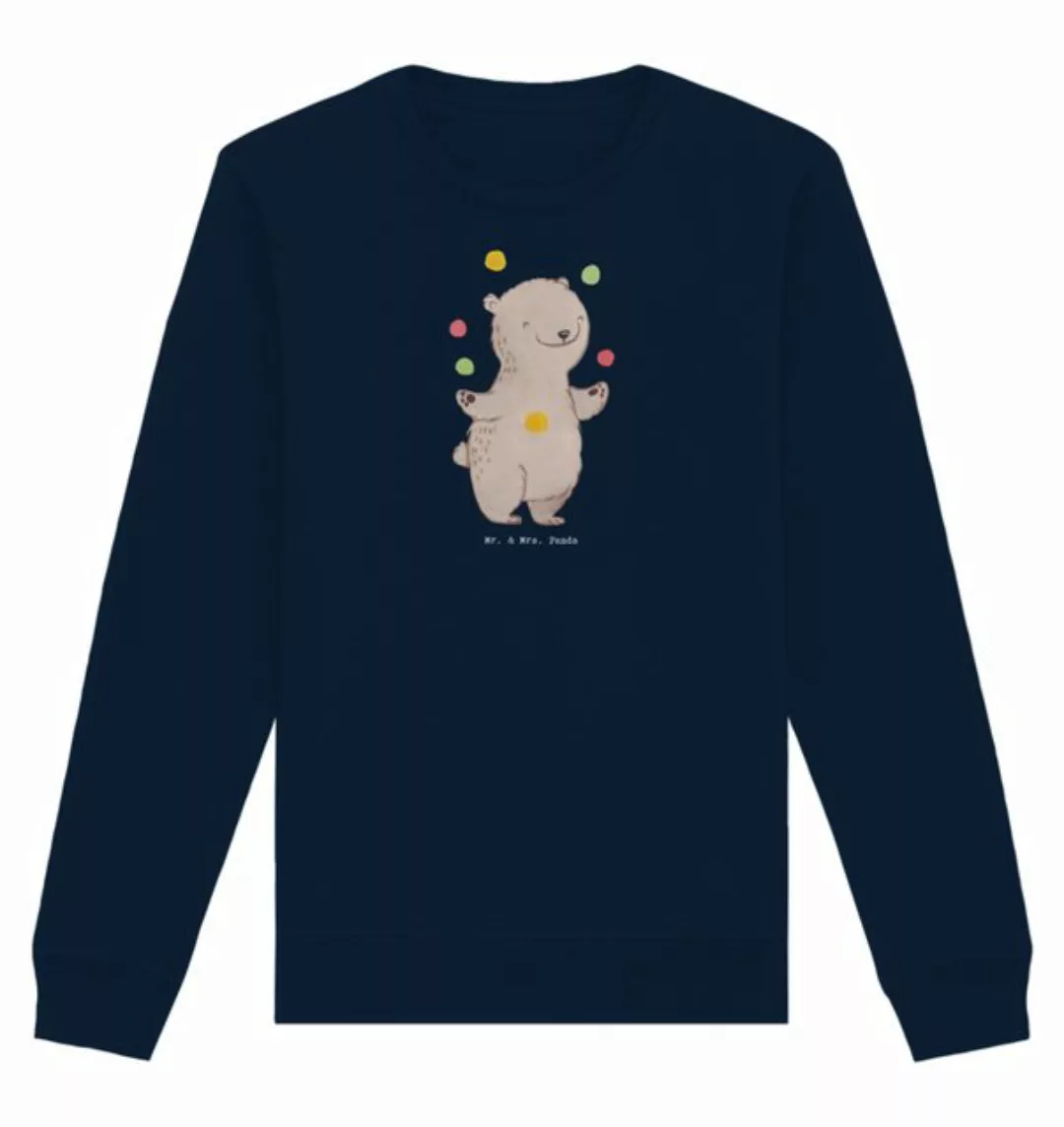 Mr. & Mrs. Panda Longpullover Größe L Bär Jonglieren - French Navy - Gesche günstig online kaufen