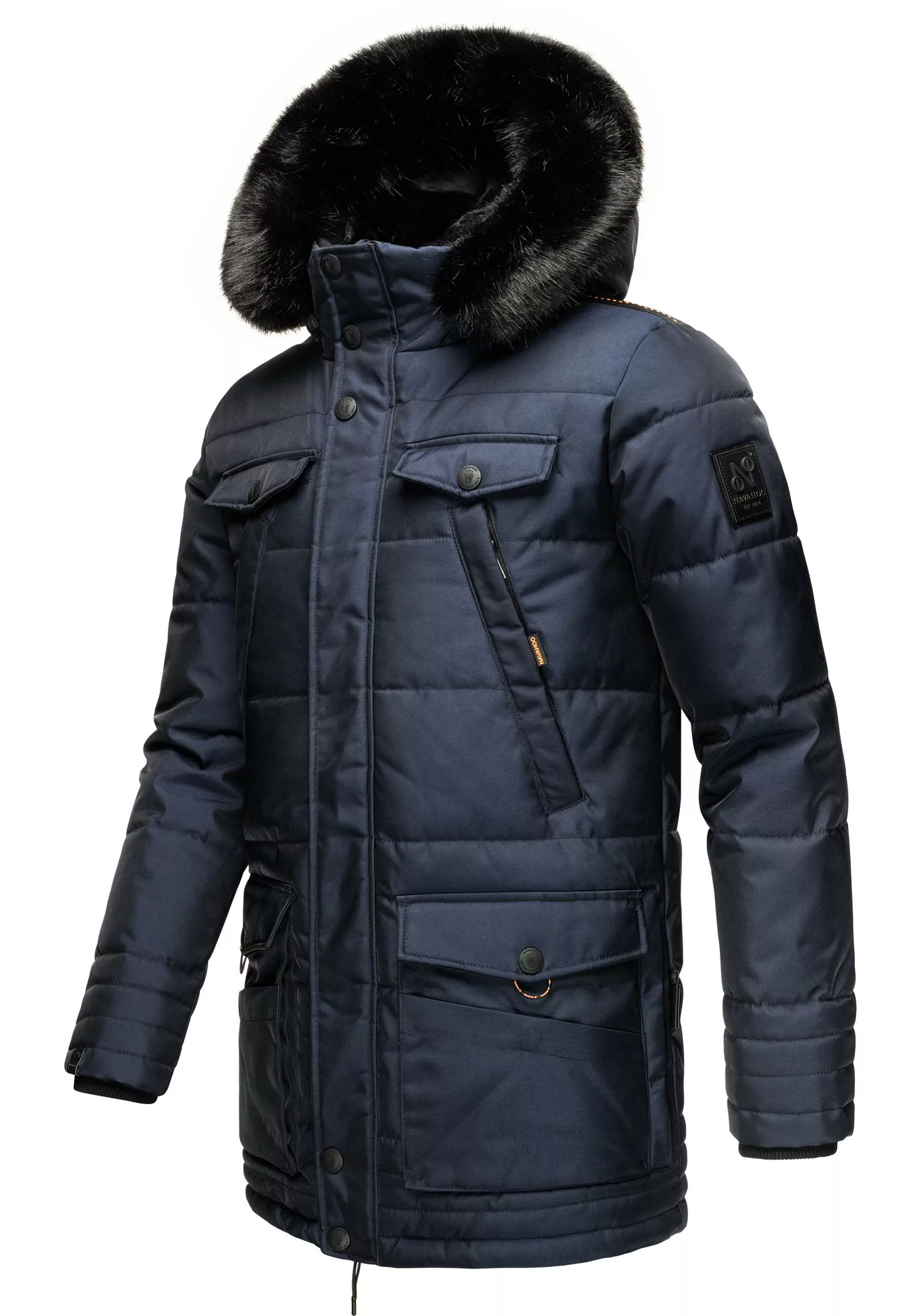 Navahoo Winterjacke "Luaan", mit Kapuze, stylischer Wintermantel mit abnehm günstig online kaufen