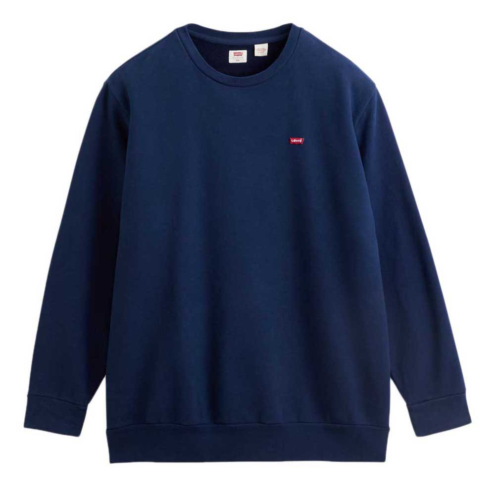Levi's Big & Tall – Original - Marineblaues Sweatshirt mit kleinem Batwing- günstig online kaufen