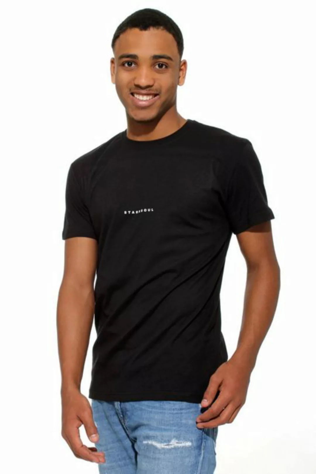 Stark Soul® T-Shirt T-Shirt "STARK SOUL" Small Print, Baumwolle günstig online kaufen