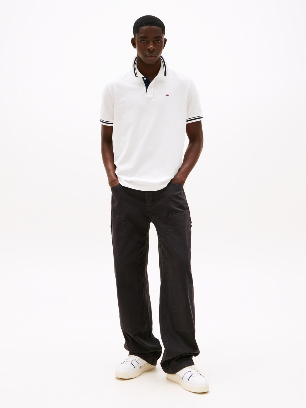 Tommy Jeans Poloshirt "TJM REG TIPPED POLO EXT", Mit Rundhalsausschnitt günstig online kaufen