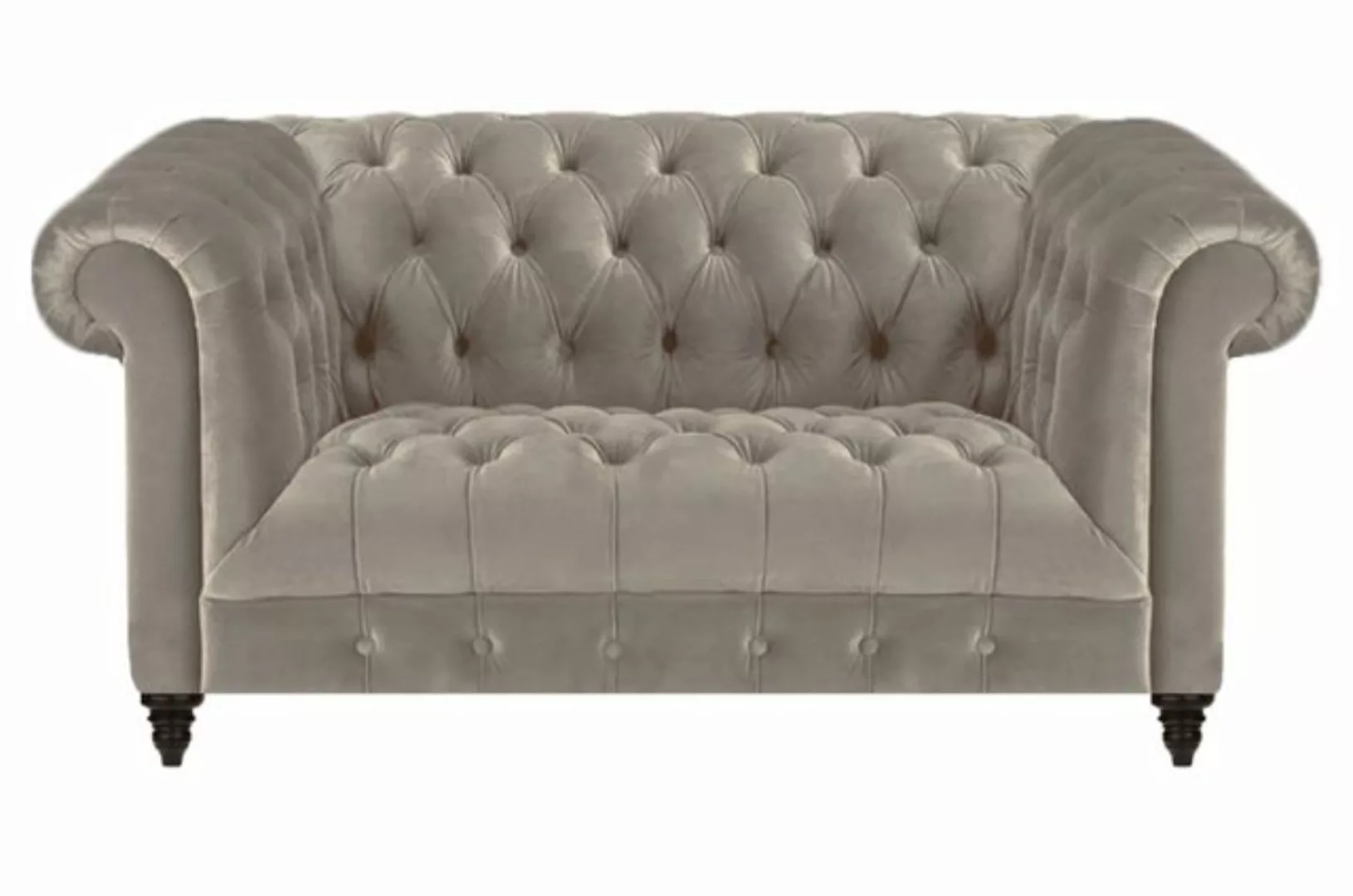 JVmoebel Chesterfield-Sofa Chesterfield Sofa Zweisitzer Einrichtung Polster günstig online kaufen