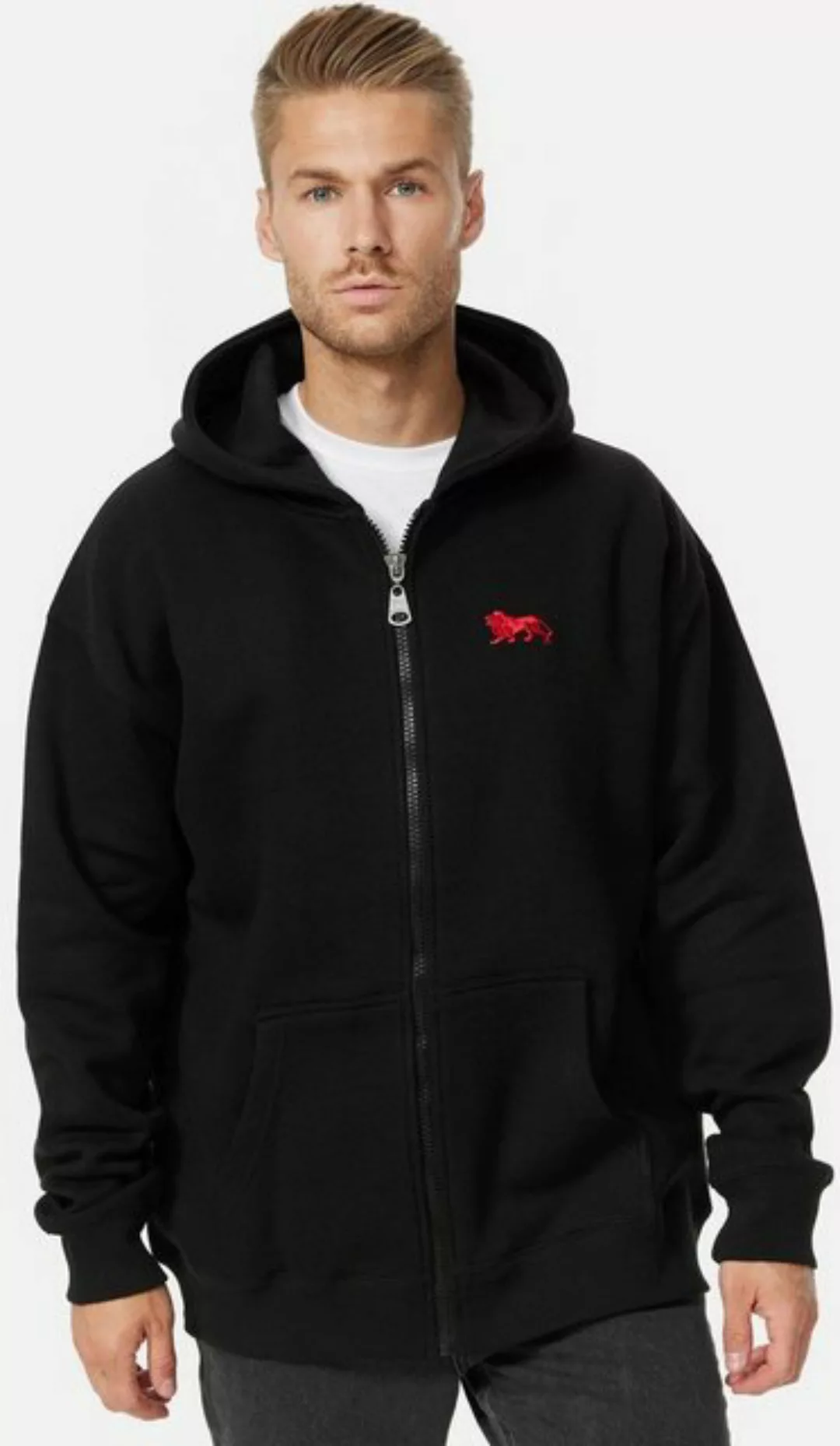 Lonsdale Sweater Lonsdale Herren Zip Hoodie Oversize Latheron günstig online kaufen