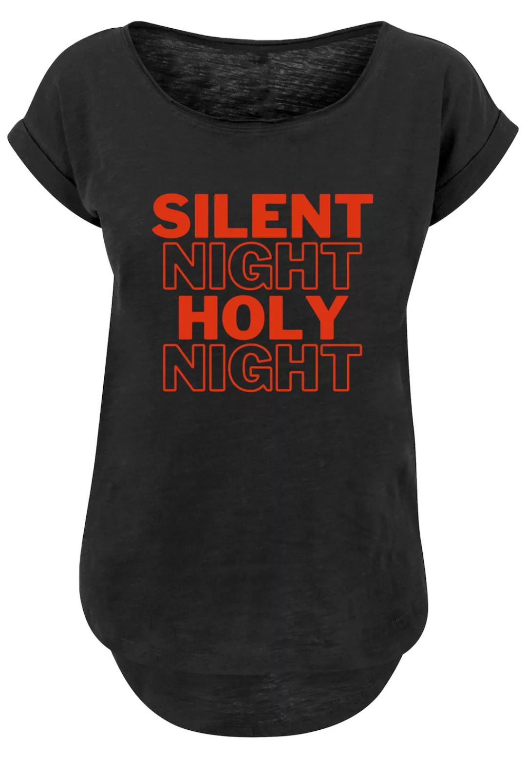 F4NT4STIC T-Shirt "Silent Night Holy Night Weihnachten", Print günstig online kaufen