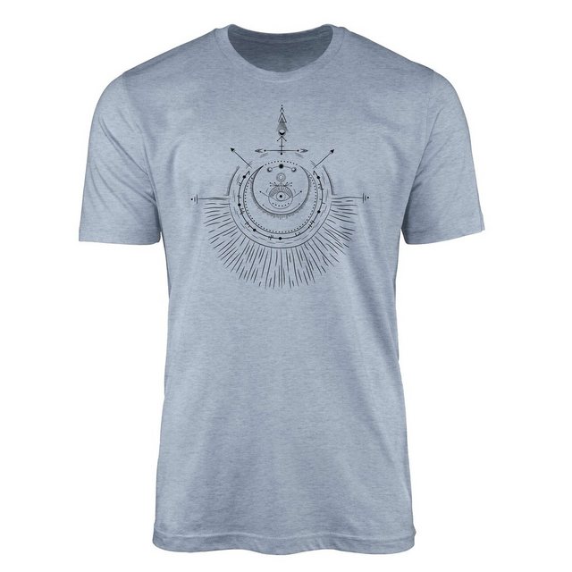 Sinus Art T-Shirt Premium T-Shirt Alchemy Serie Symbole angenehmer Tragekom günstig online kaufen