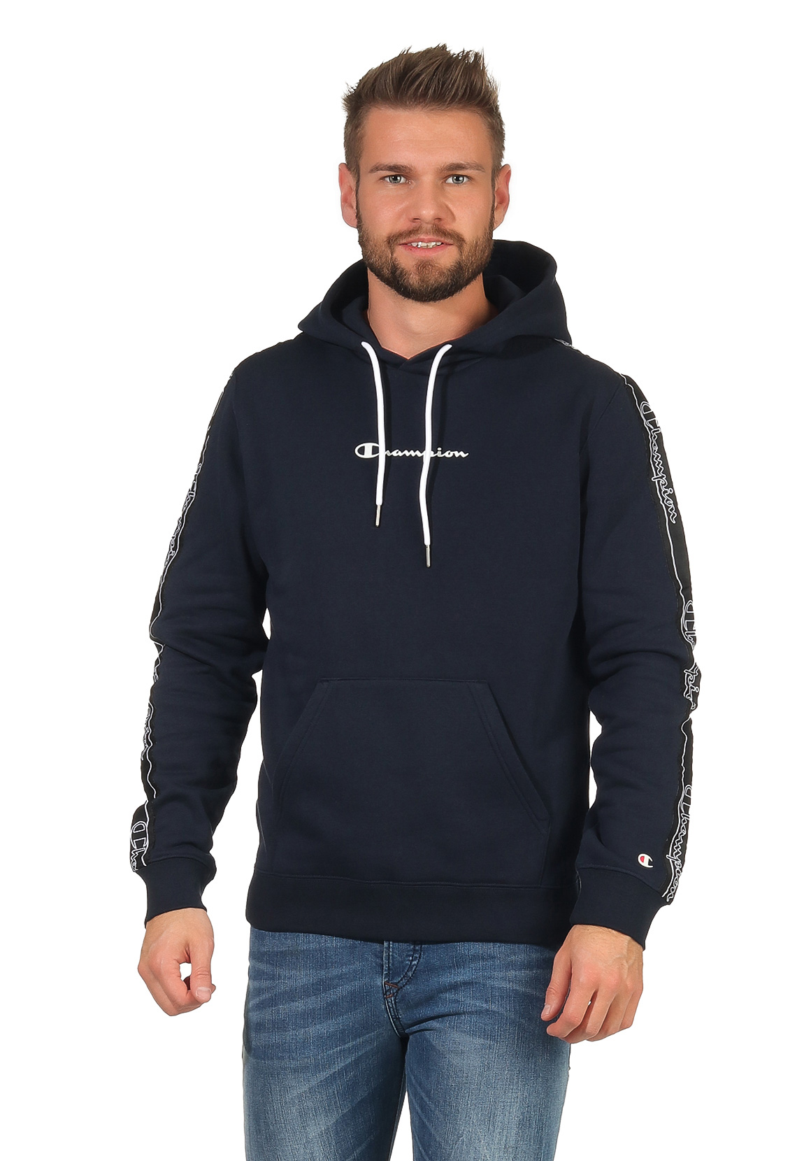 Champion Kapuzenpullover Herren 215299 F20 BS501 NNY Dunkelblau günstig online kaufen